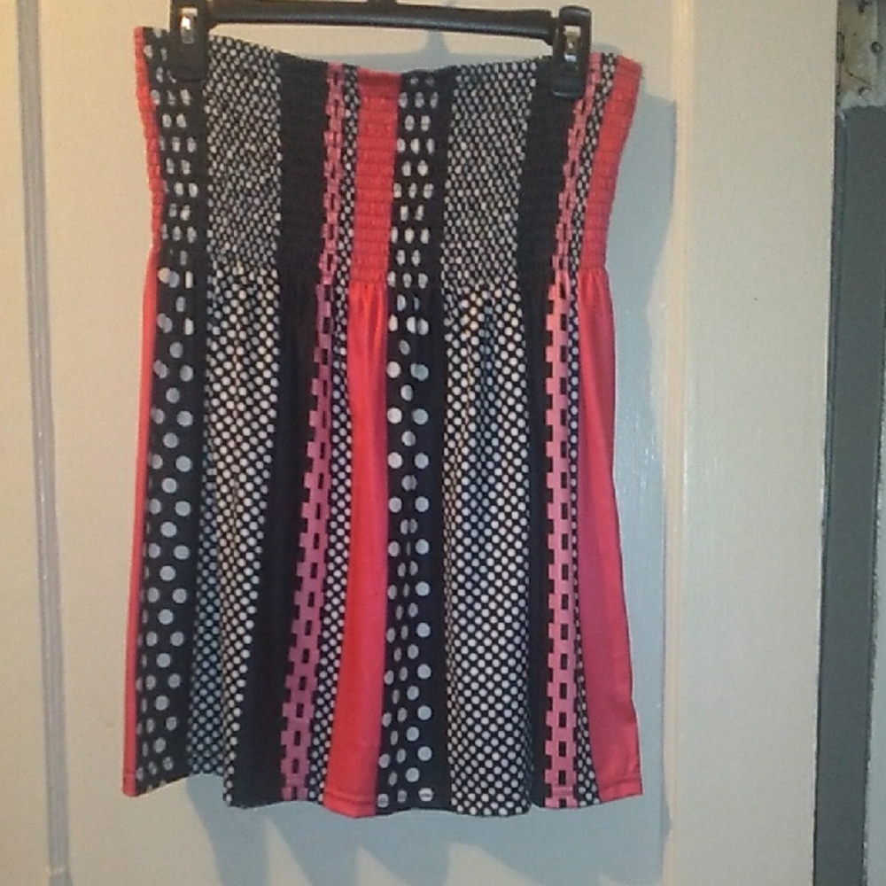 Chic Polka Dot and Stripe Top